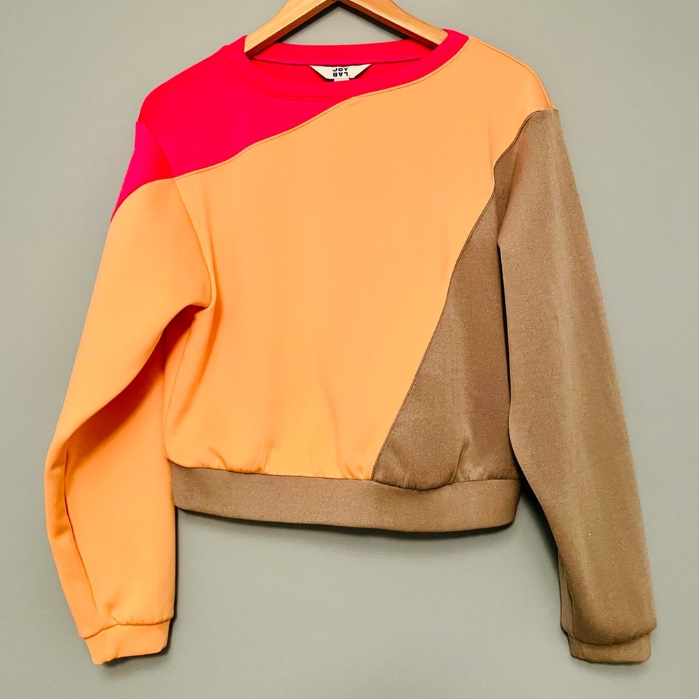 Joy Lab crop crew neck